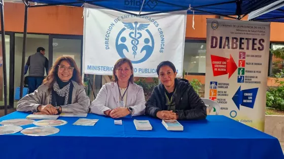 Operativo de control de salud en el CIC de Bicentenario