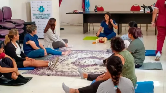 Desarrollarán una nueva edición del taller sobre suelo pélvico en el hospital Señor del Milagro