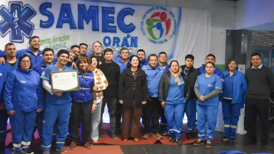 El SAMEC Orán cumplió cuatro años al servicio de la comunidad