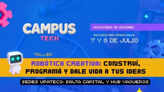 Este lunes se presentará Campus Tech, la propuesta tecnológica para las vacaciones de invierno