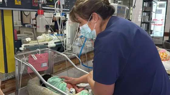 La Unidad de Kinesiología del hospital Materno Infantil realizó más de 18 mil prestaciones
