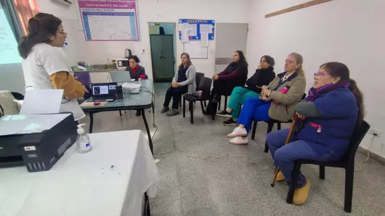 El hospital Oñativia realiza capacitaciones y charlas de prevención a los centros de salud de la ciudad