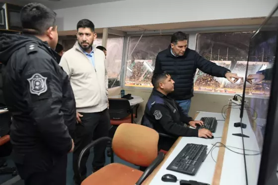 Intenso trabajo de seguridad por el partido de Boca Juniors en Salta