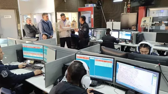 Destacaron el trabajo articulado del Sistema de Emergencias 9-1-1 y del Centro de Videovigilancia