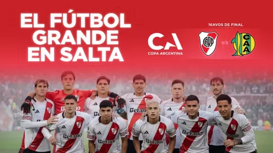 Copa Argentina en Salta: Salen a la venta las entradas para River Vs Aldosivi
