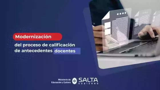El Ministerio de Educación moderniza el proceso de calificación de antecedentes docentes