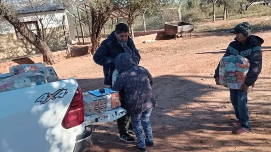 Familias originarias de nueve municipios recibieron más de 3000 módulos alimentarios