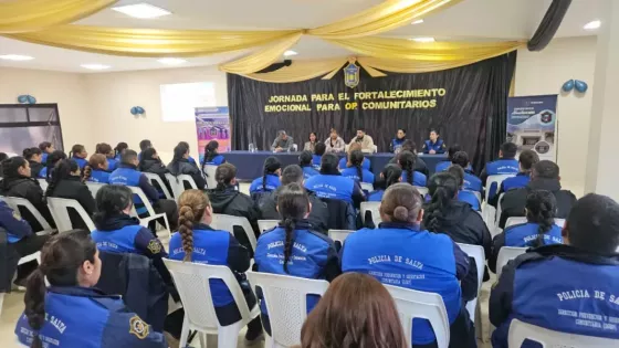 Continúan las capacitaciones de Bienestar Policial para efectivos de la fuerza de seguridad