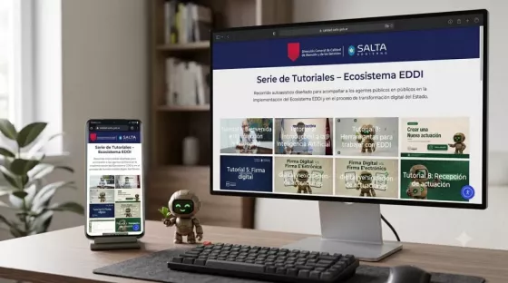Agentes provinciales cuentan con un portal web de capacitación permanente sobre digitalización documental