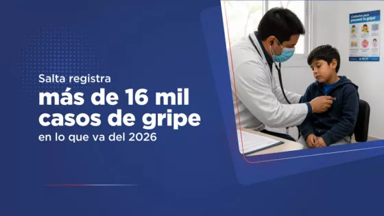 Ya se notificaron más de 16 mil casos de síndrome gripal en Salta