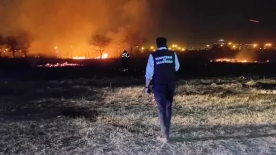 El Gobierno de la Provincia continúa con el amplio operativo por incendios de pastizales