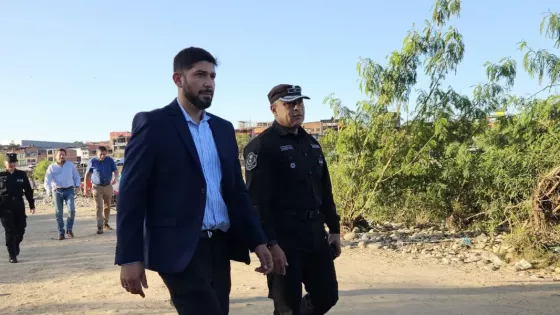 Verifican el trabajo preventivo de la Policía de Salta en la zona del Paso Internacional Puerto Chalanas