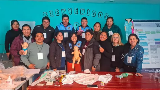 Equipos de salud de Iruya y Santa Victoria se capacitaron en reanimación cardiopulmonar neonatal