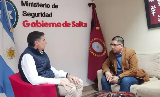 Provincia y Municipio avanzan en la creación de una base para la Policía Motorizada en Salvador Mazza