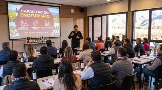 Apuesta al enoturismo: Cachi capacitará a emprendedores para potenciar la Ruta del Vino de Altura