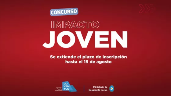Se extiende el plazo del concurso Impacto Joven