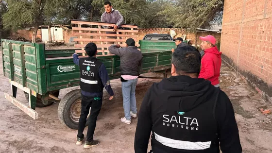 Desarrollo Social reforzó la asistencia a familias afectadas por las inundaciones en Rivadavia Banda Sur