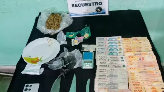 Detuvieron a una mujer y secuestraron 700 dosis de droga en Güemes tras denuncia web