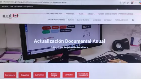 Actualización documental: finaliza para el interior, e inicia en el área metropolitana