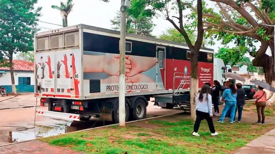En el primer semestre se realizaron más de 2200 estudios en el camión oncológico