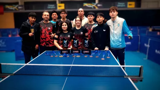 Salta alcanzó 18 medallas en el 71º Campeonato Argentino de Tenis de Mesa