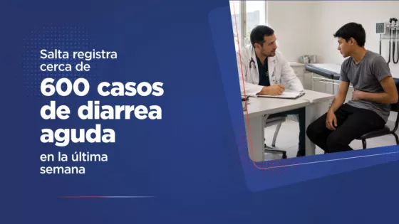 Cerca de 600 casos de diarrea aguda se notificaron en la última semana en Salta