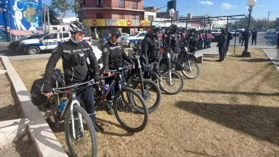 Trabajo conjunto de seguridad en espacios públicos de la capital