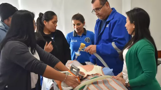 Personal del SAMEC se capacitó en el manejo de equipos biomédicos