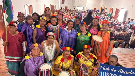 Más de 500 personas participaron del 1° Encuentro de Danza de Personas Mayores de los Valles en Cachi