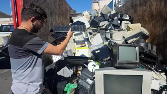Más de tres toneladas de residuos eléctricos se recolectaron en el shopping Alto NOA