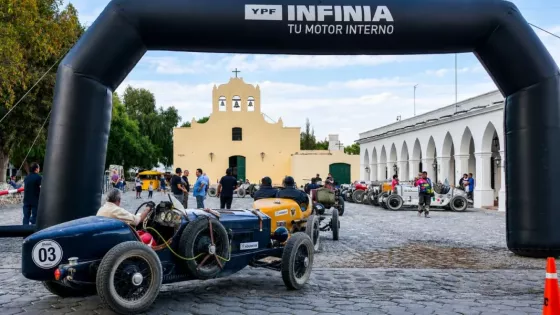 Los autos históricos del Gran Premio YPF de Baquets iniciarán su recorrido desde Salta