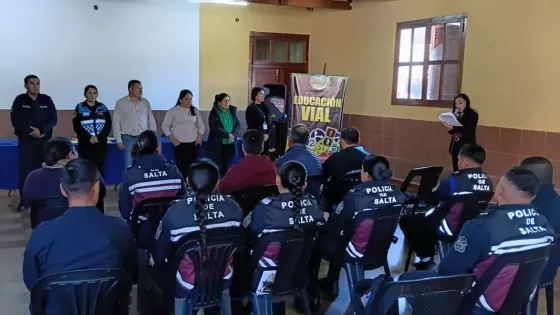 Capacitación Integral para inspectores de tránsito en Los Toldos