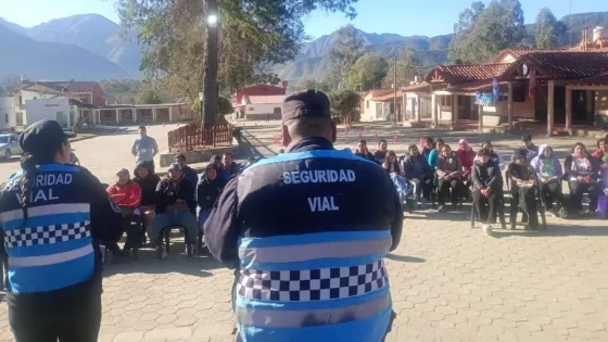 La comunidad de Los Toldos participó de una jornada integral de Educación Vial