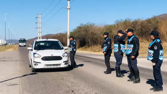 La Policía Vial controló 10353 vehículos y realizó 5983 test de alcoholemia.