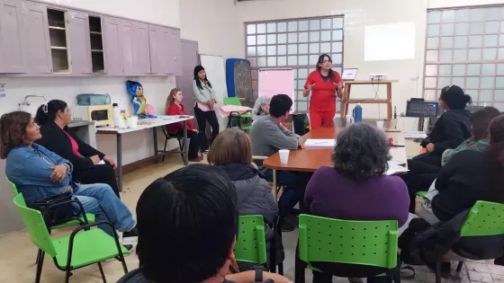 El hospital Ragone brindó herramientas para el cuidado de familiares de personas con padecimientos de salud mental
