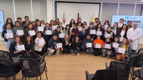 El Hospital San Bernardo finalizó la primera capacitación en lengua de señas argentina orientada a la atención en salud