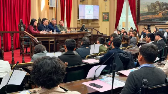 Jóvenes salteños participaron de una jornada de formación legislativa y simulación parlamentaria