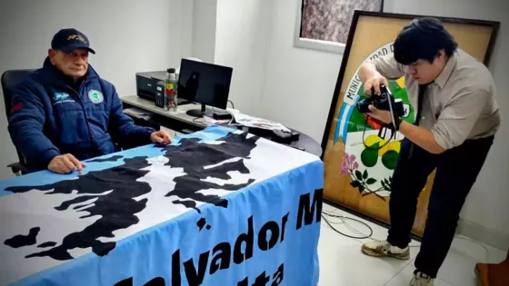 En Salvador Mazza comenzó el registro audiovisual de voces y semblanzas de veteranos de Malvinas
