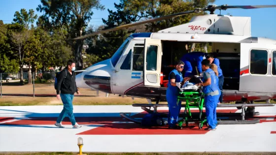 Salud Pública coordinó nueve traslados sanitarios aéreos durante la última semana