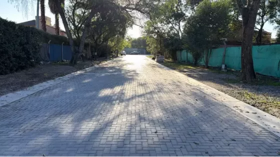 Pavimento y red cloacal en San Lorenzo