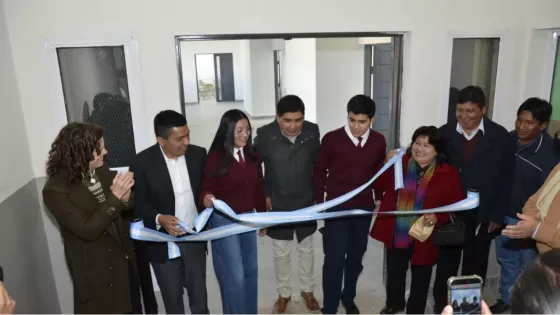 Se inauguraron tres nuevas aulas en la Escuela Técnica de San Antonio de los Cobres