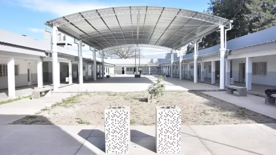 Finalizaron las obras de ampliación y refacción del colegio secundario 5.038