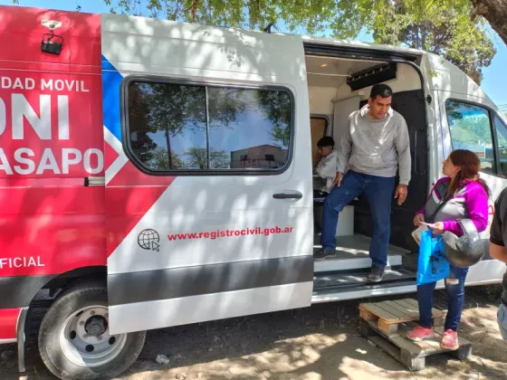 Hasta el miércoles, el móvil del Registro Civil estará en Cafayate