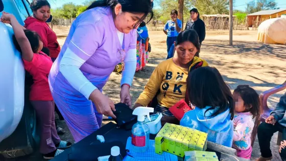 Santa Victoria Este: brindaron atención sanitaria a más de 140 personas durante operativos de fin de semana