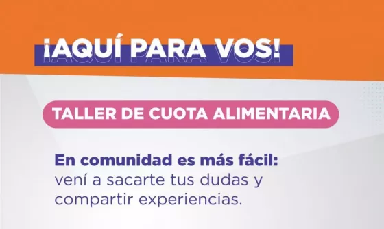 Mujeres recibirán asesoramiento gratuito sobre cuota alimentaria en barrio Morosini