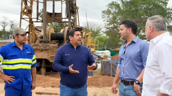 El Gobierno de la Provincia inició la construcción de un nuevo pozo para mejorar el servicio de agua a 3.200 vecinos de Pichanal