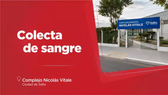 En barrio El Tribuno se podrá donar sangre este jueves
