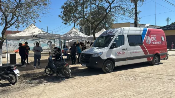 Mañana el Registro Civil estará en Las Lajitas