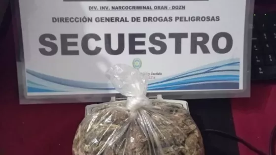 La Policía de Salta realizó más de 100 procedimientos antidrogas en toda la provincia