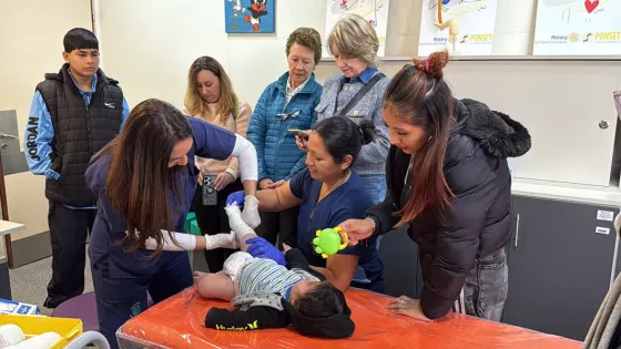 El Hospital Materno Infantil fortalece el abordaje del pie bot mediante capacitación internacional